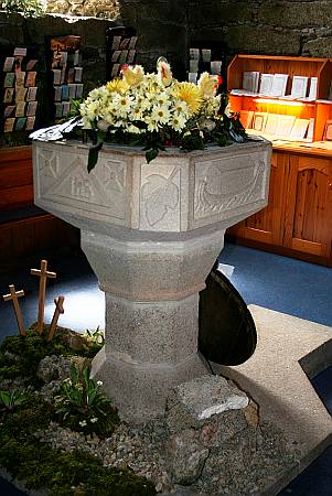 St Just in Penwith - The Font